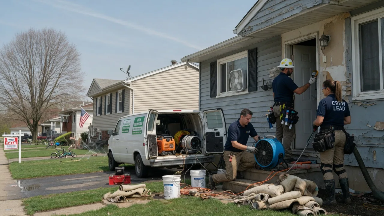 Flood Cleanup in Pleasantville, IA near me